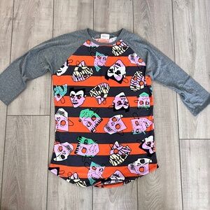 LuLaRoe Halloween Mask shirt XS